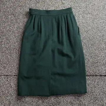 90s YSL 입생로랑 아카이브 핀턱 스커트 3966 5