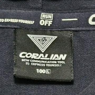 CORALIAN 코랄리안 런오프 풀오버 후드 올드 티셔츠 5