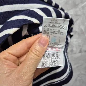 럭키슈에뜨 스트라이프 긴팔 원피스 5