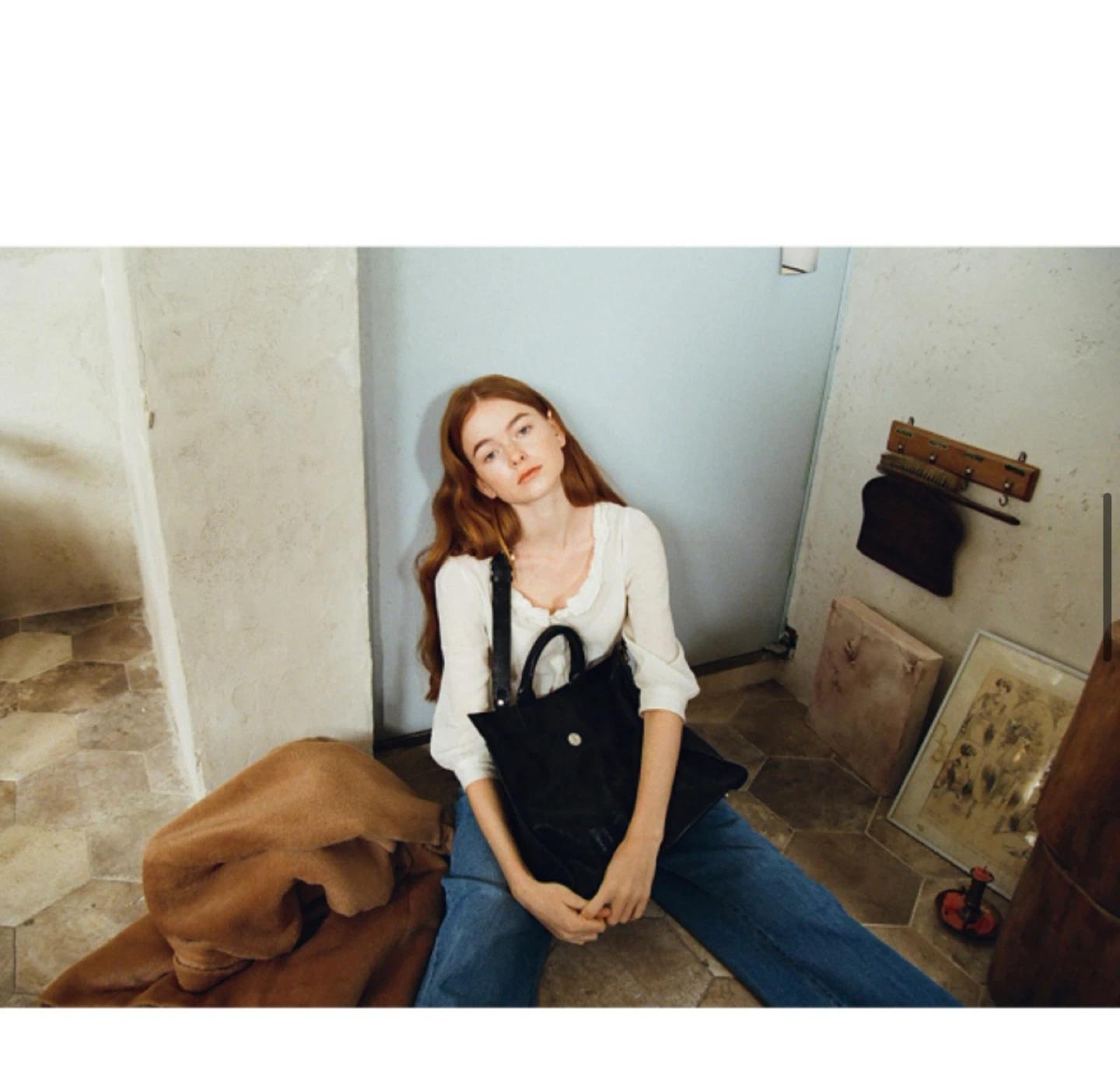 미닛뮤트 패티백 블랙(L size) 상태 S급 7