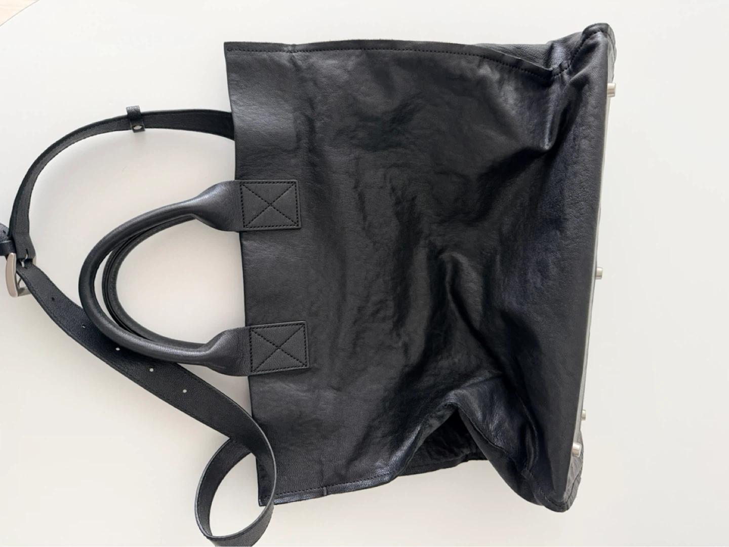 미닛뮤트 패티백 블랙(L size) 상태 S급 9