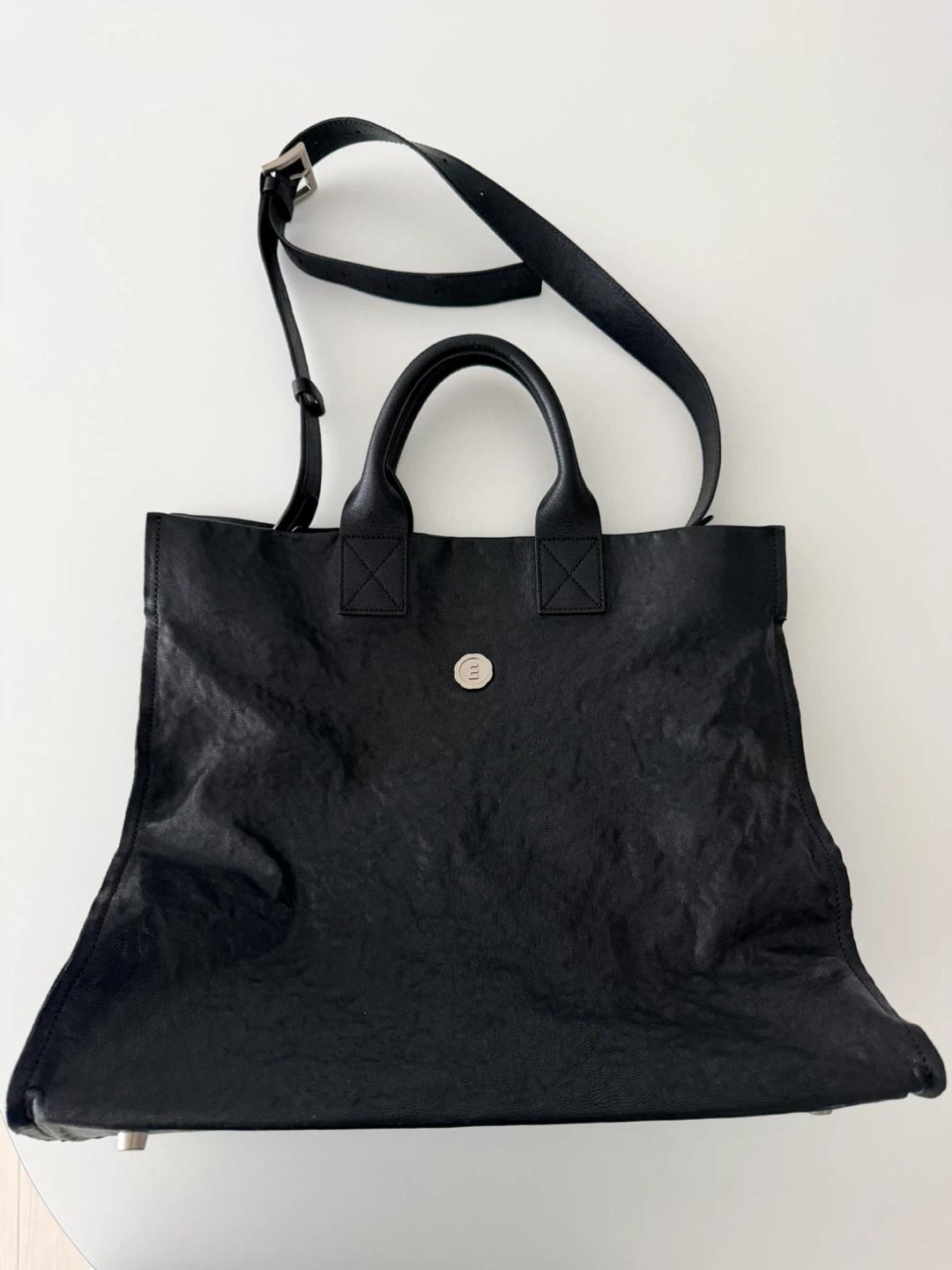 미닛뮤트 패티백 블랙(L size) 상태 S급 4