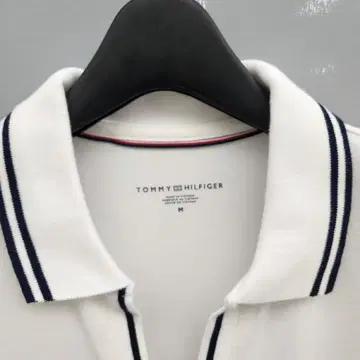 타미힐피거 화이트 카라 반팔티 3