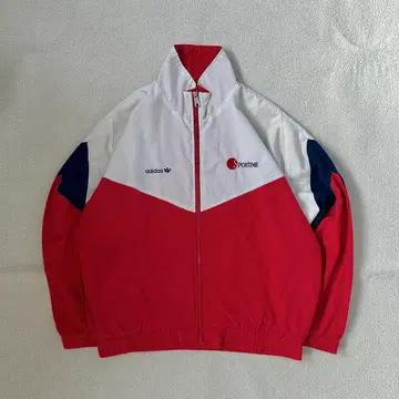 90s 아디다스 올드스쿨 배색 바람막이 3