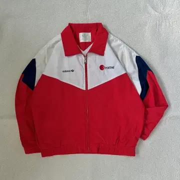 90s 아디다스 올드스쿨 배색 바람막이 2