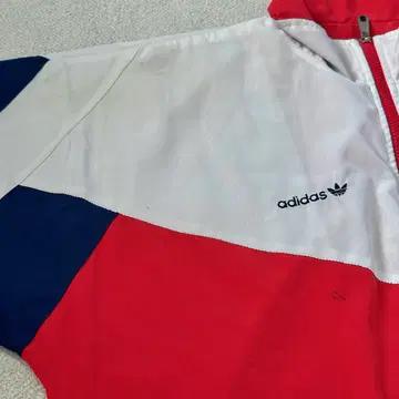 90s 아디다스 올드스쿨 배색 바람막이 9