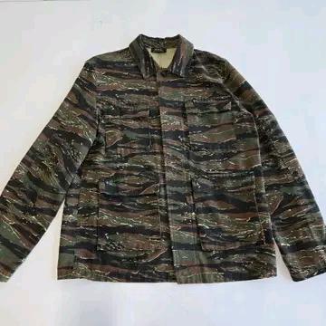 A.P.C 타이거 카모 자켓 카키 M 2