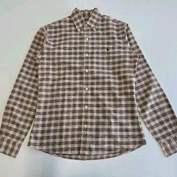 랄프로렌 체크셔츠 브라운 XS 2
