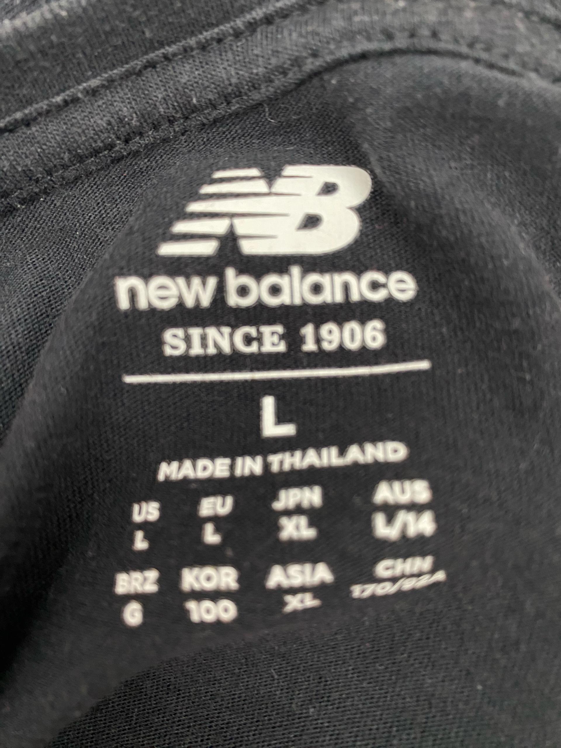 뉴발란스 NB 로고 클래식 반팔 티셔츠L 208 8