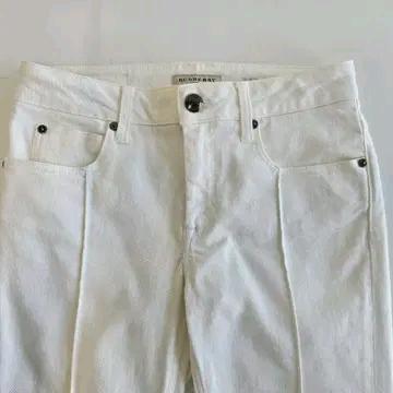 버버리 런던 데님 팬츠 아이보리 27 (S) 2