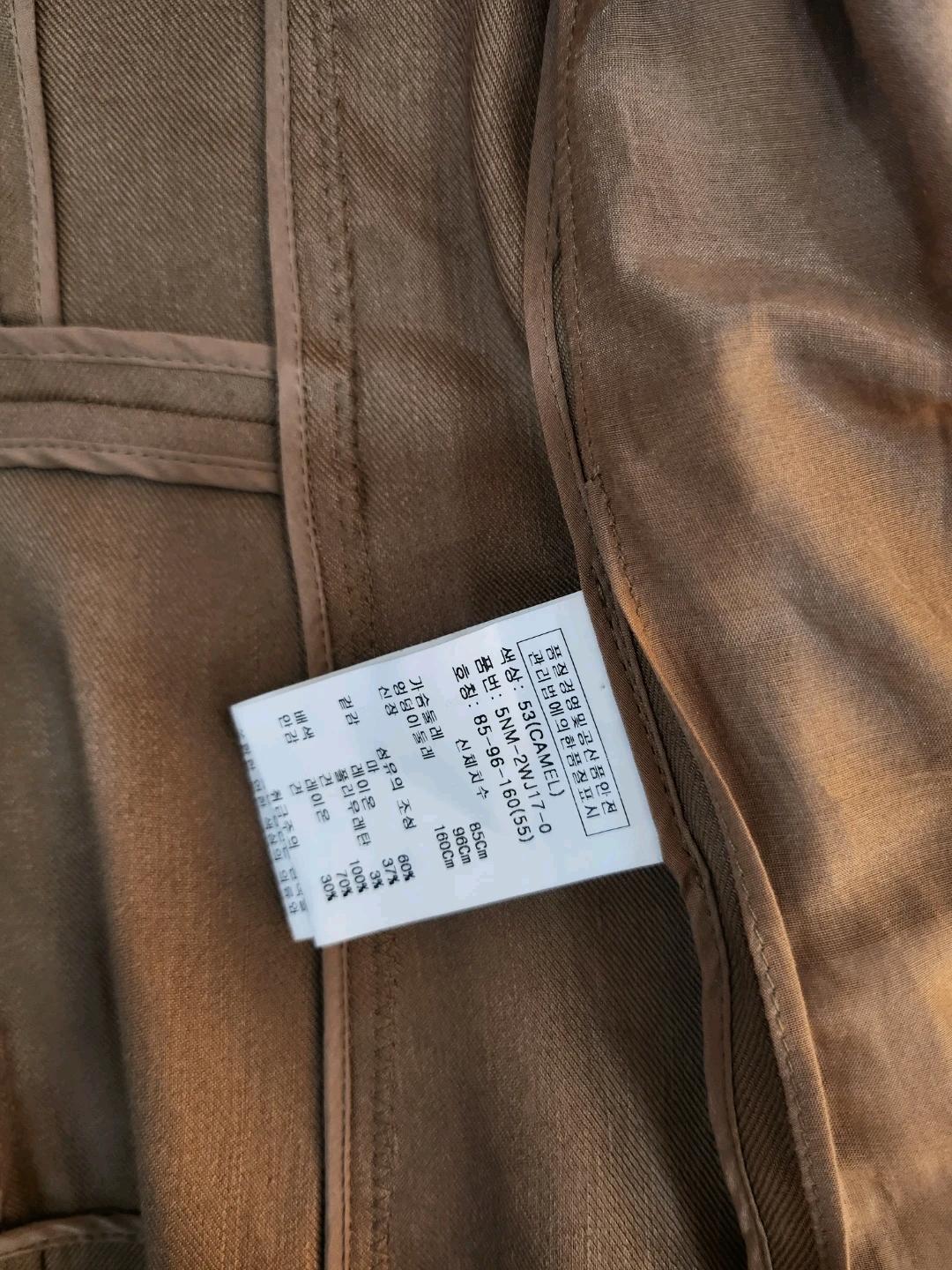 오브제 자켓 여성 린넨자켓 한섬 7