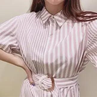 듀엘 스트라이프 밸티드 원피스 5