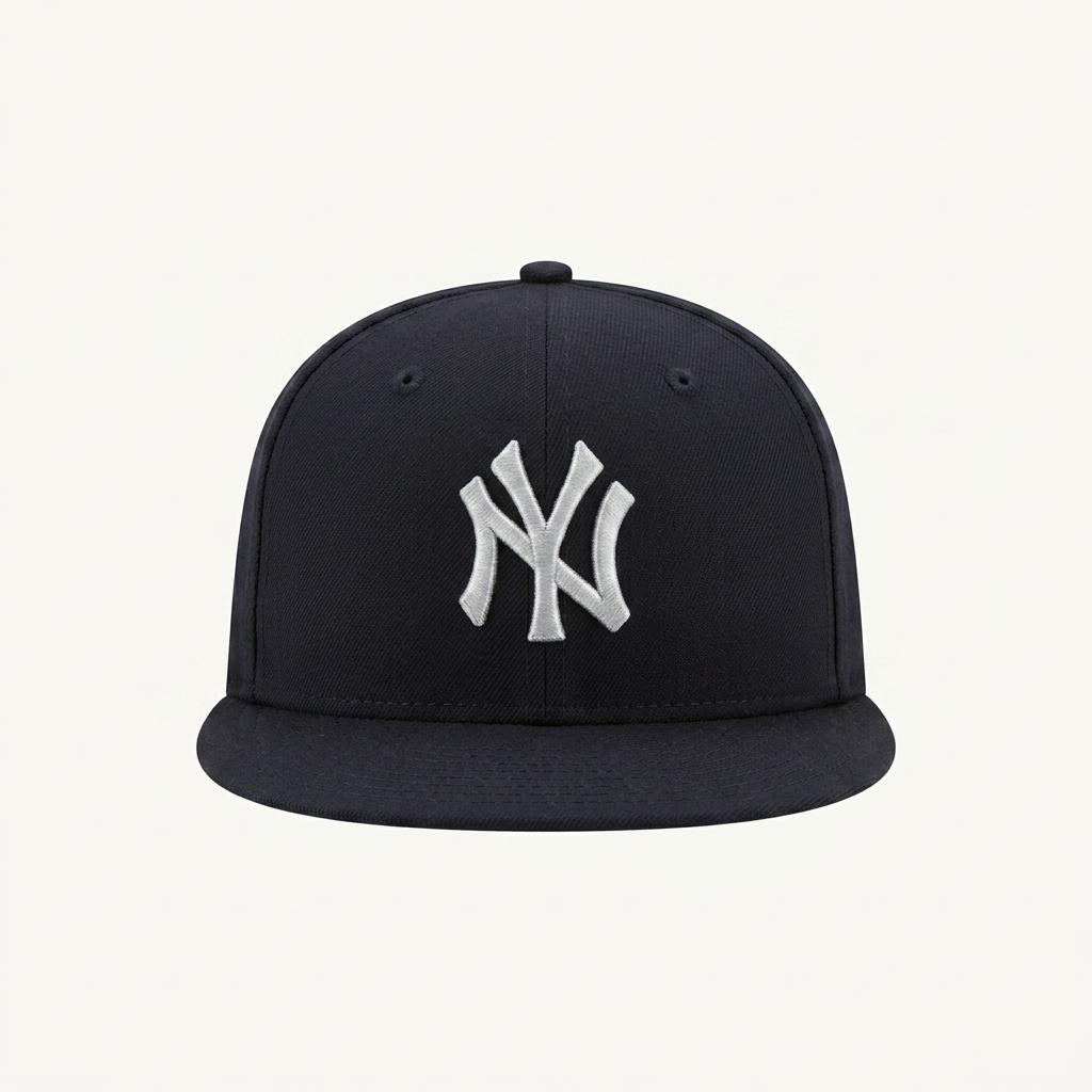 MLB NY 양키스 로고 베이직 볼캡 블랙 1