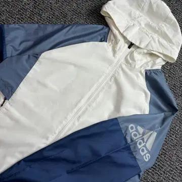 아디다스 사이드 빅로고 우븐 쉘 재킷 바람막이 4058 4