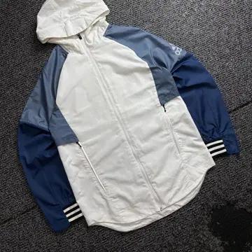 아디다스 사이드 빅로고 우븐 쉘 재킷 바람막이 4058 2