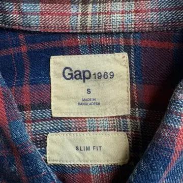 Gap 갭 아메카지 체크 패턴 웨스턴 셔츠 4059 5