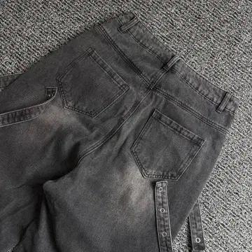 빈티지 아카이브 멀티 디테일 와이드 카고 데님 팬츠 4063 7