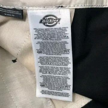 DICKIES 루즈핏 워크팬츠 블랙 W30/L32 8