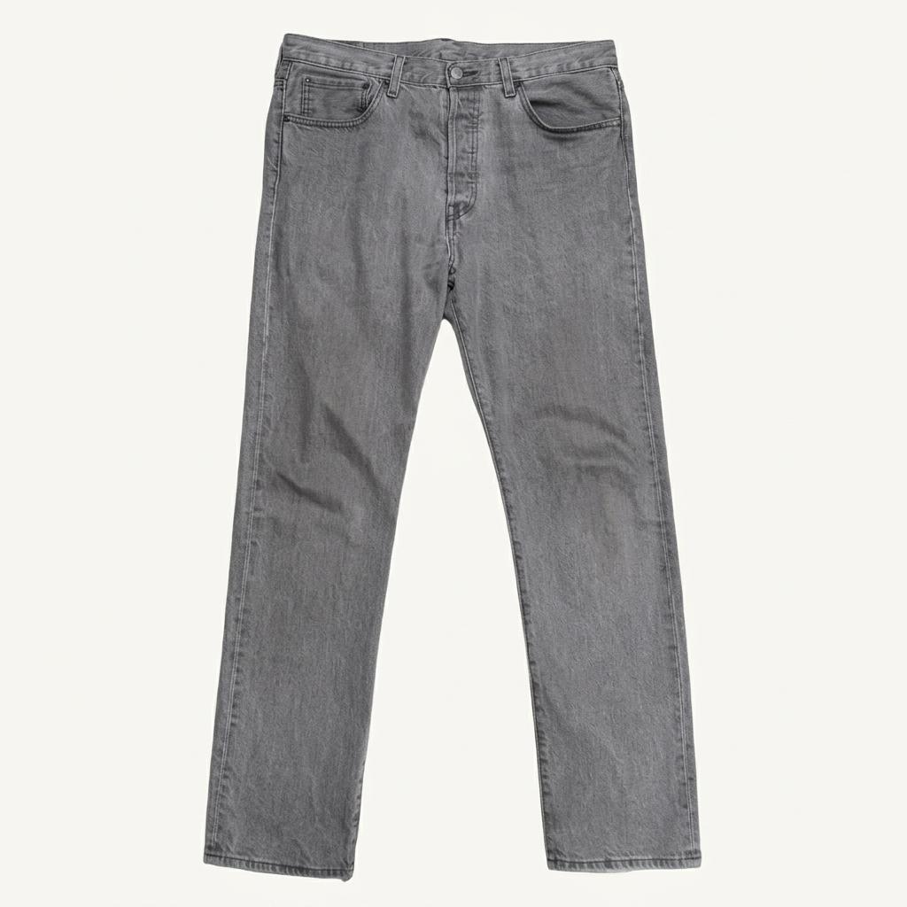 LEVI'S 501 데님팬츠 버튼 플라이 그레이 33 | 32 1