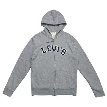 리바이스 네이비로고 후드집업 L 2