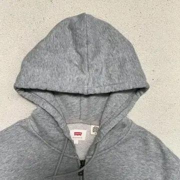 리바이스 네이비로고 후드집업 L 4