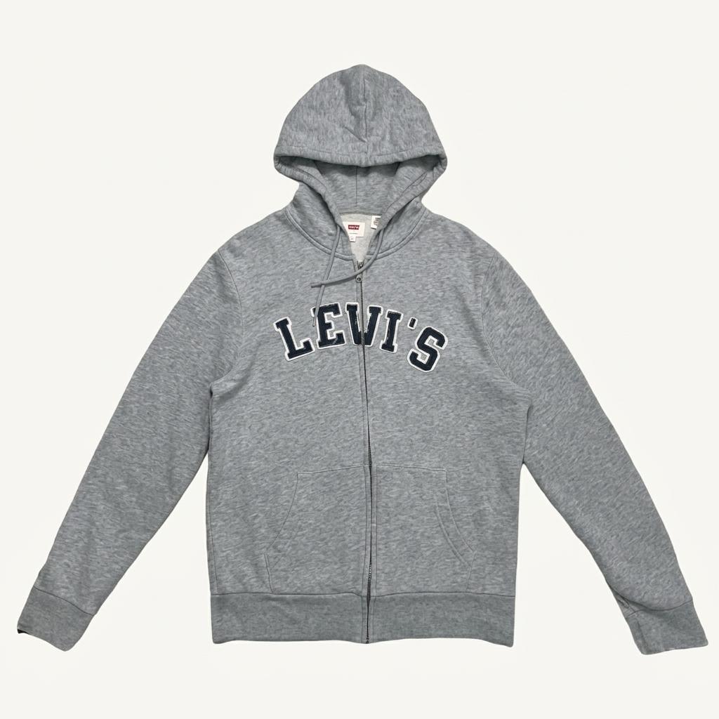 리바이스 네이비로고 후드집업 L 1