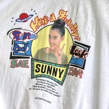 1995년대 닛산 써니 일색 사에 프로모션 티셔츠 4