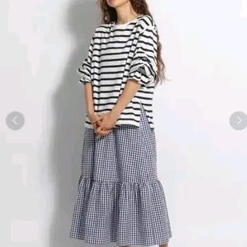 니코앤드 시어서커 캉캉 스커트 2