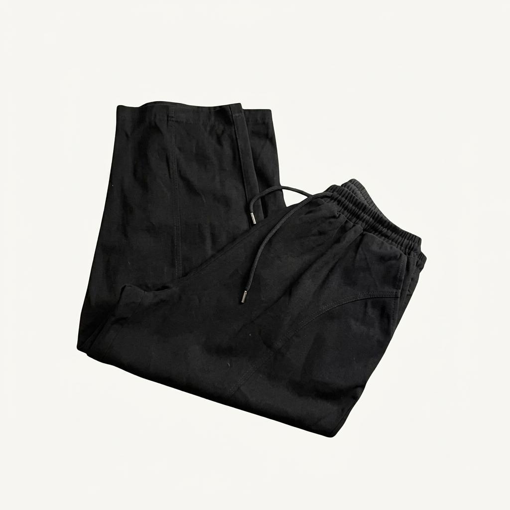 러기드하우스 절개 디테일 루즈핏 스웻 팬츠 4087 1