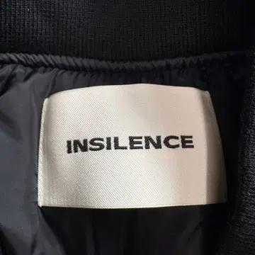 인사일런스 MA-1 항공 플라이트 점퍼 블랙 4117 4