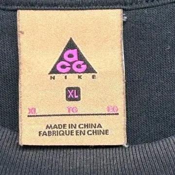 나이키 ACG 로고 반팔티 블랙 XL 7