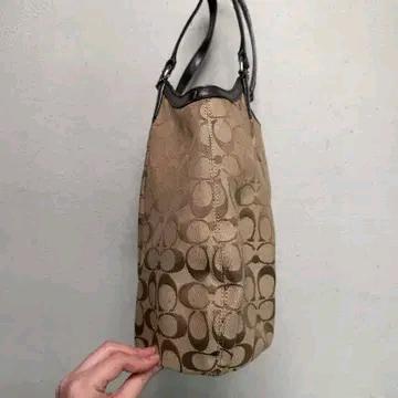 코치 패브릭 숄더백 5
