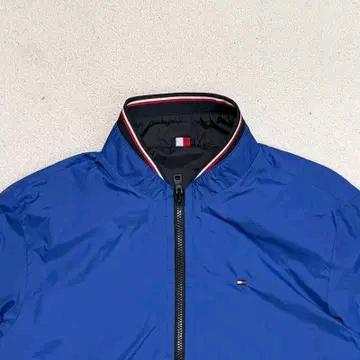 타미힐피거 리버시블 봄버자켓 블루&블랙 XL 4