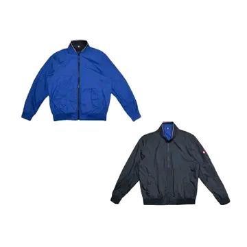 타미힐피거 리버시블 봄버자켓 블루&블랙 XL 2