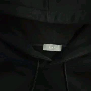 [정품/M] 디올 CD로고 후드티 블랙 4