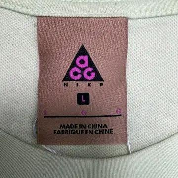 나이키 ACG 로고 반팔 티셔츠 라이트 그린 L 5