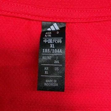 새상품 아디다스 2025 서울 마라톤 반팔 티셔츠 레드 XL 8