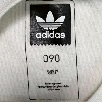 아디다스 스탬프 반팔 티셔츠 화이트 90 5