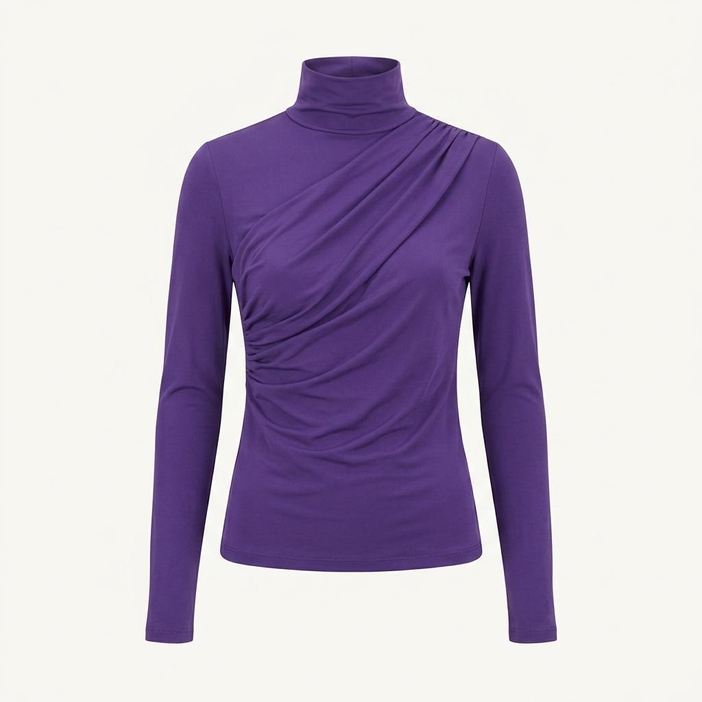 h&m S size 드레이프 하이넥 원피스