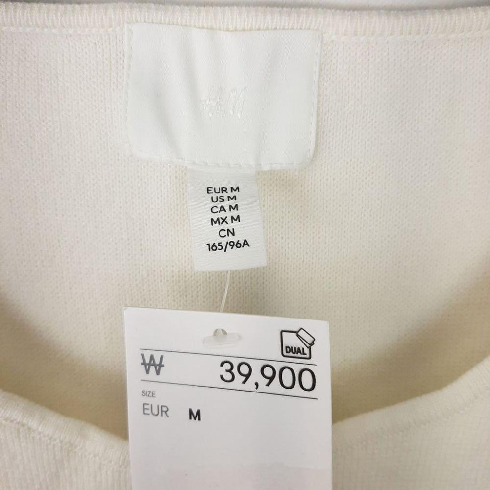 [M]H&M 새상품 여성 단추 니트베스트/J4-27-02 6