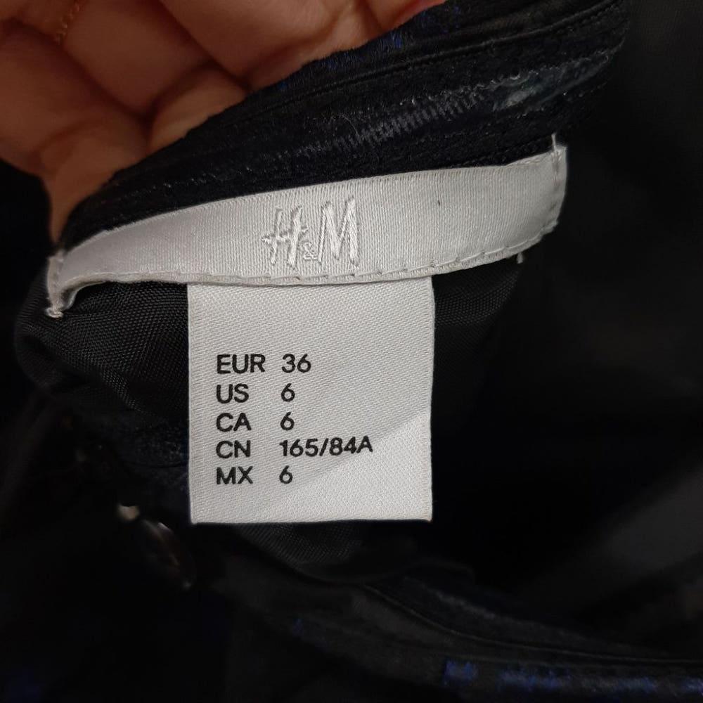 [55]H&M 자가드 핀턱 탑원피스/J3-17-46 6