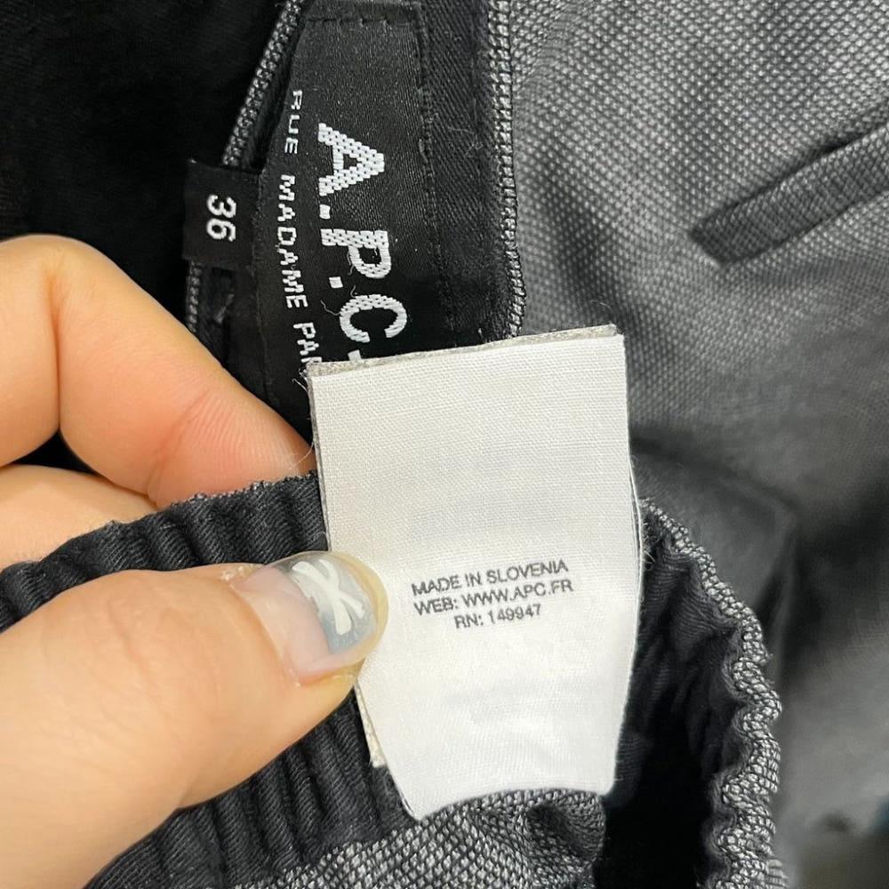 A.P.C 울 100% 밴딩팬츠/J3-17-39 8