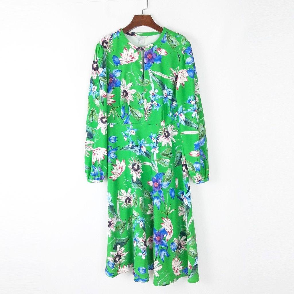 [95]H&M 플라워패턴 롱원피스/J3-11-29 2
