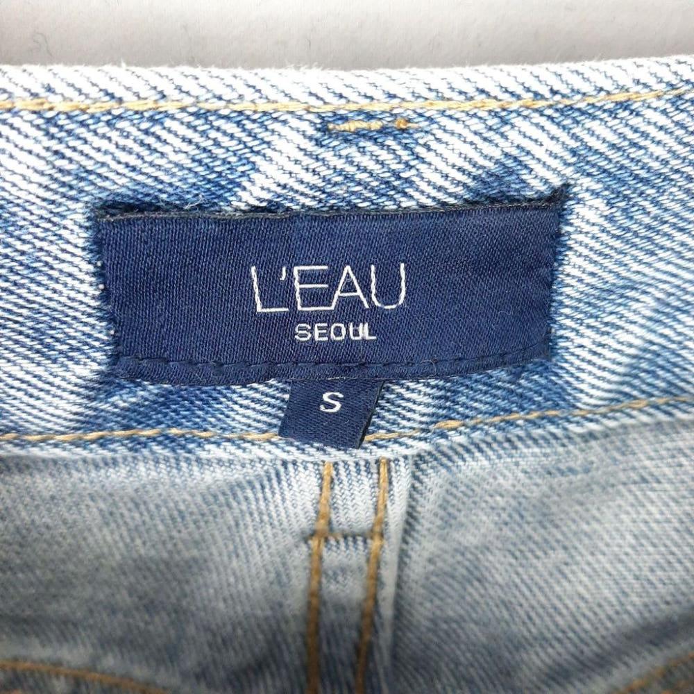 [S]L'EAU 로우 슬림일자핏  연청바지/J2-23-20 6