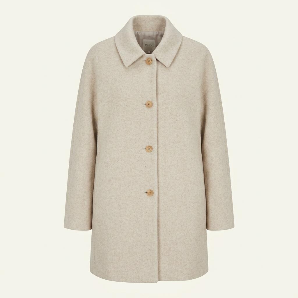 [66]BCBG 새상품 캐시미어혼방 코트 /J2-02-13 1