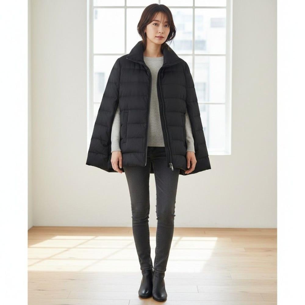 [M]DKNY 다운 퀄팅 케이프 /J1-23-33 8