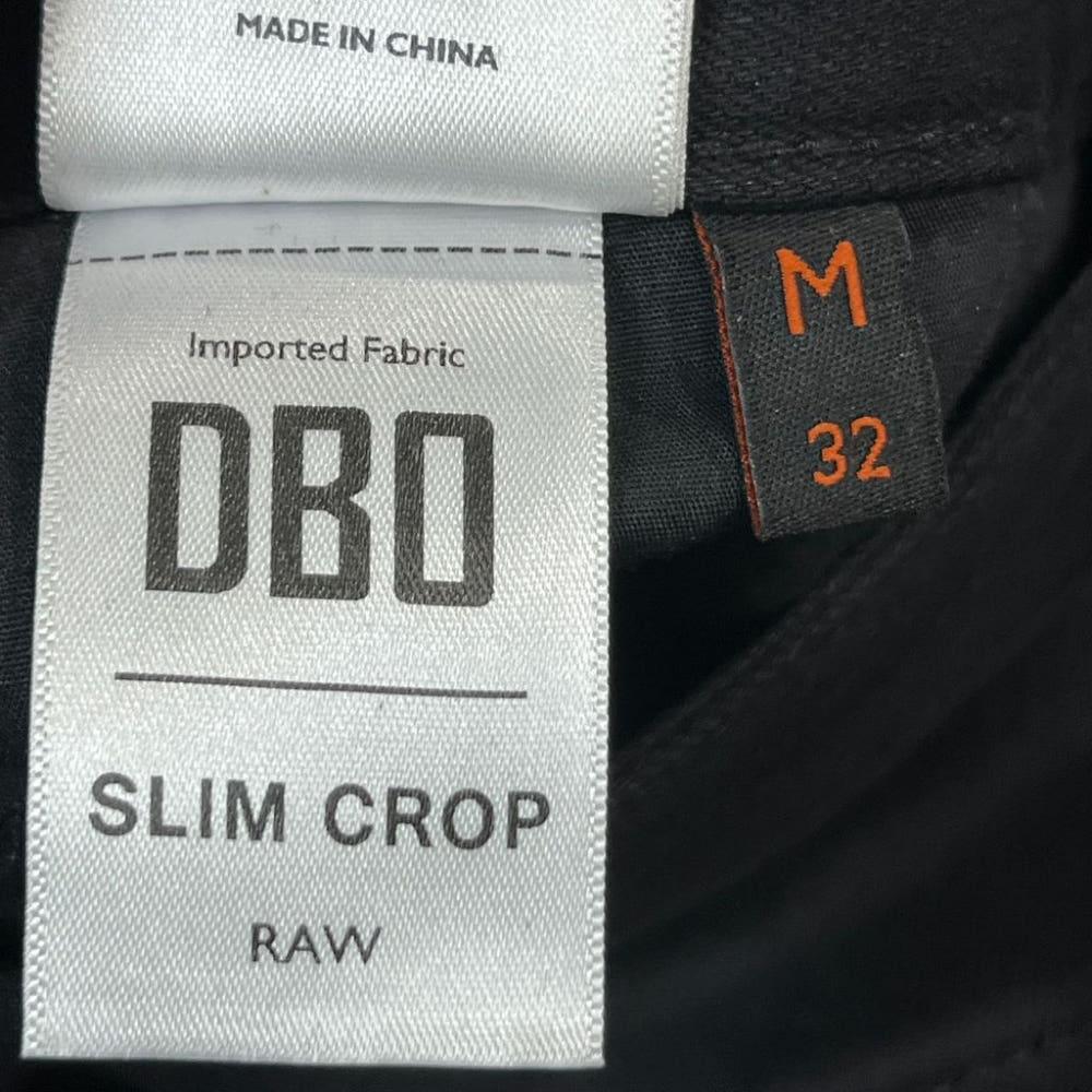[32]플랙진 slim crop raw 블랙진/J1-27-60 8