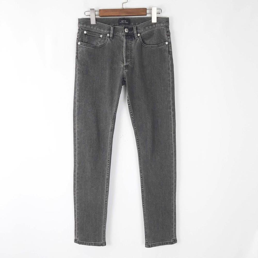 [28]A.P.C 슬림핏 기모 흑청바지/J1-27-55 3