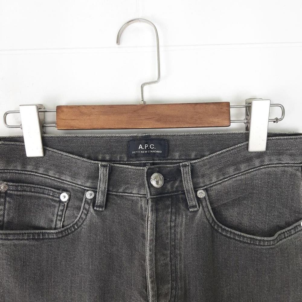 [28]A.P.C 슬림핏 기모 흑청바지/J1-27-55 4