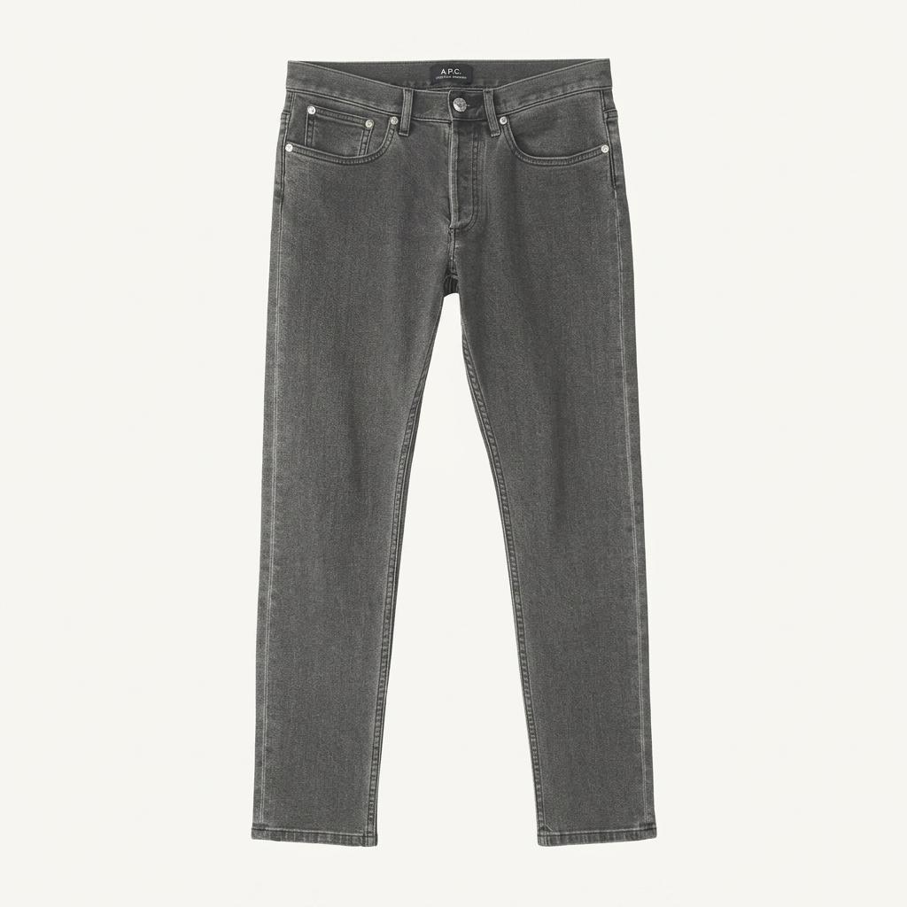 [28]A.P.C 슬림핏 기모 흑청바지/J1-27-55 1